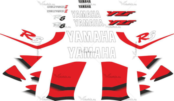 Decals for Yamaha YZF-R6 1999-2002
