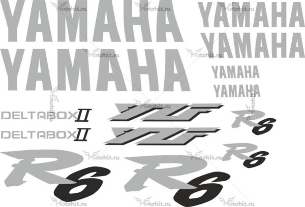 Decals for Yamaha YZF-R6 2002 TXT