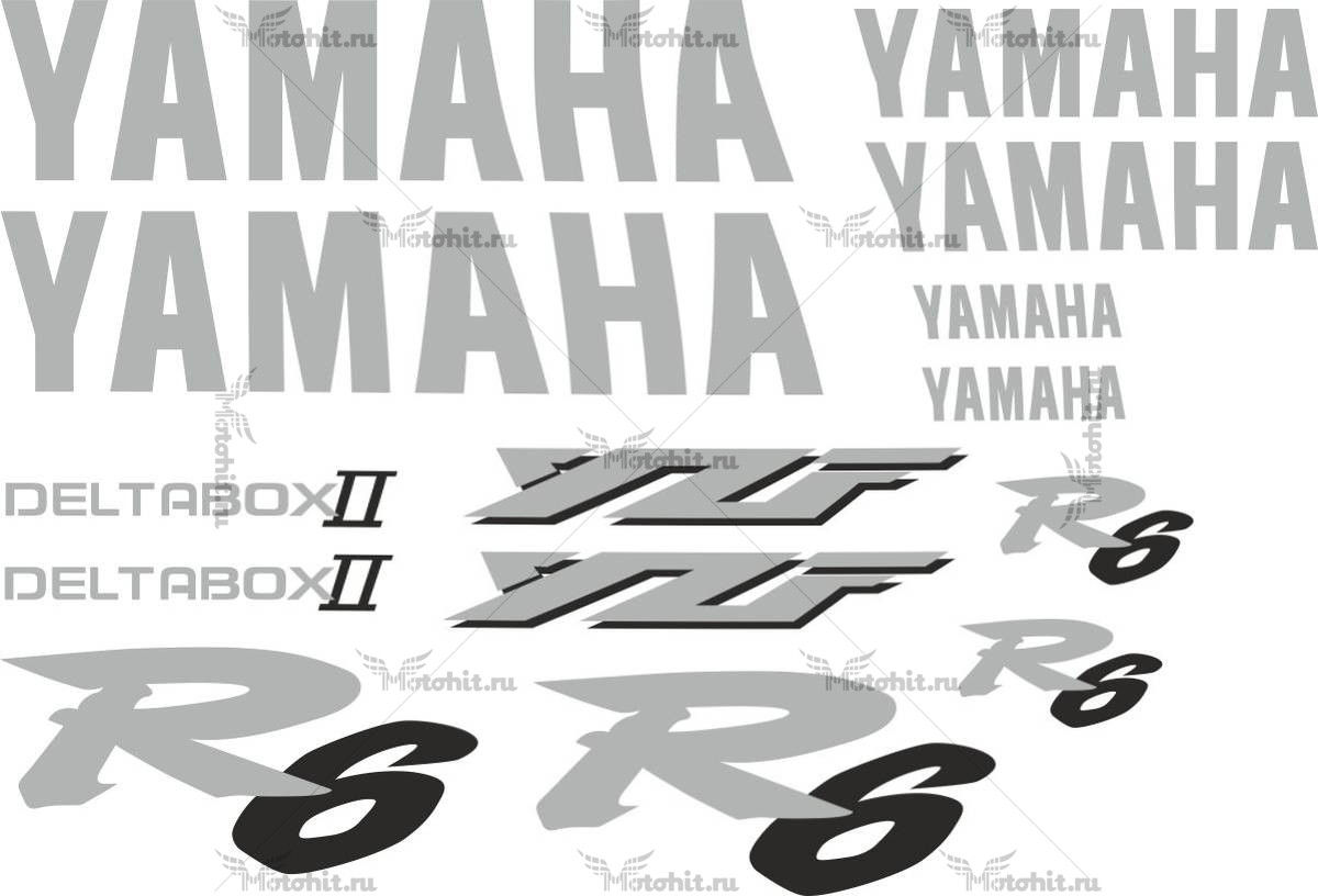 Decals for Yamaha YZF-R6 2002 TXT