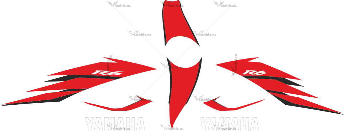 Decals for Yamaha YZF-R6 2006