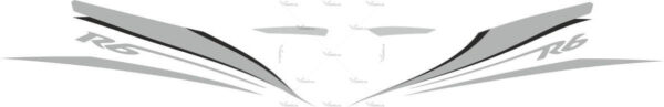 Decals for Yamaha YZF-R6 2007 GREY