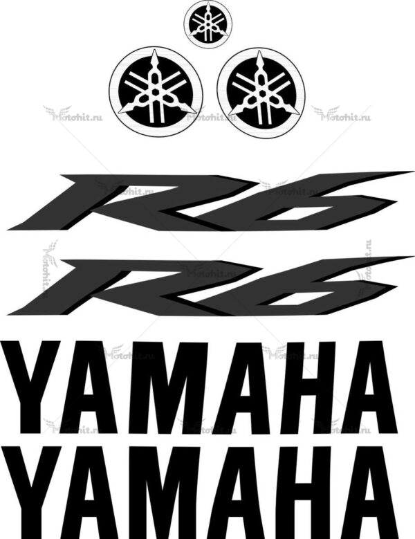 Decals for Yamaha YZF-R6 2013