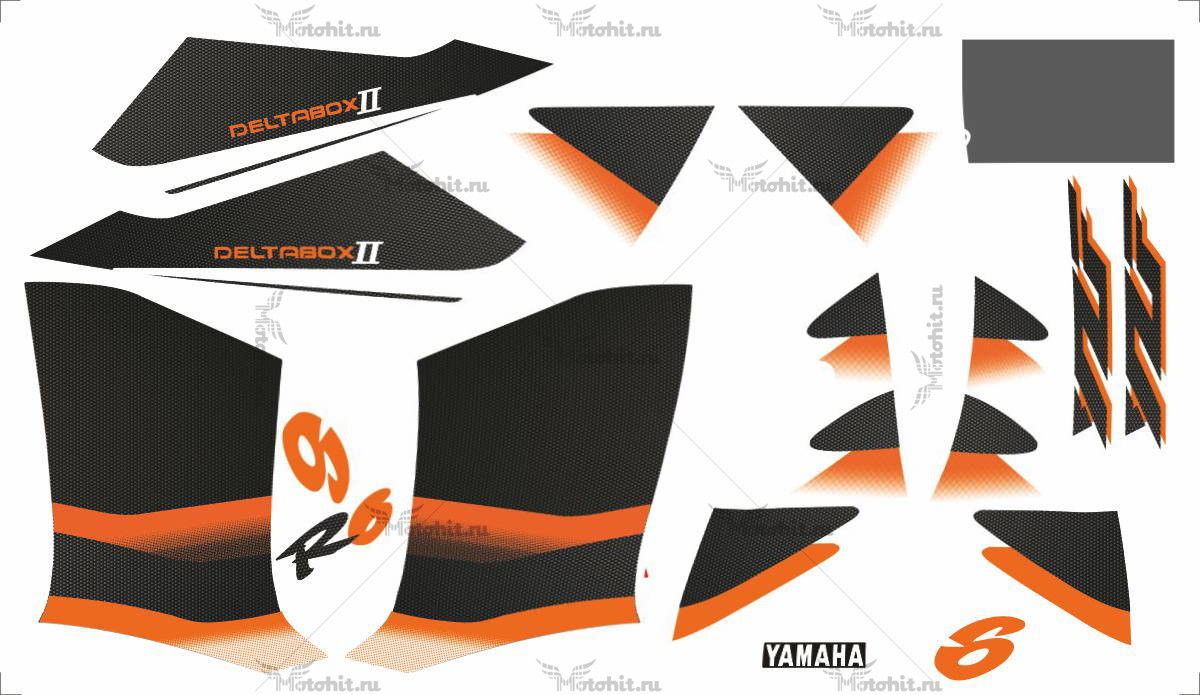 Decals for Yamaha YZF-R6 DRUK