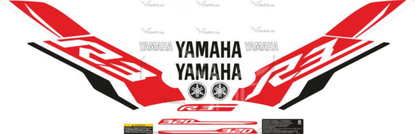 Decals for Yamaha R3 2015
