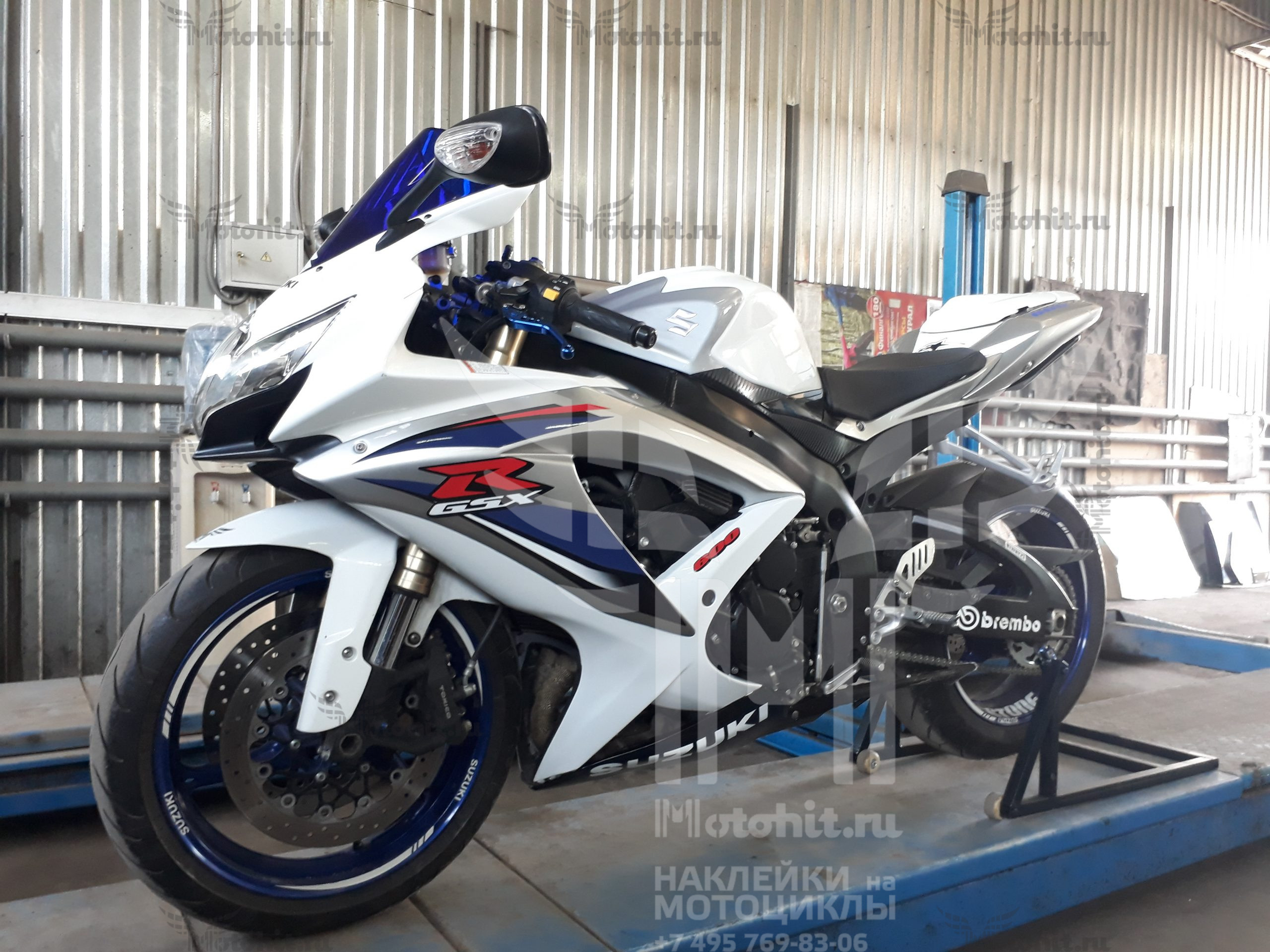 Decals for SUZUKI GSX-R-600 2008-2010 - Image 3