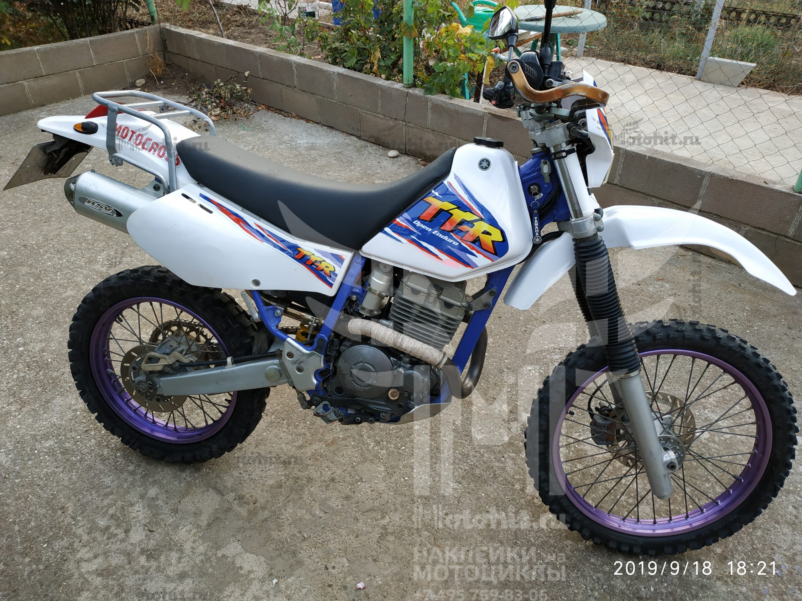 Decals for Yamaha TTR-250 1993-2006 - Image 3