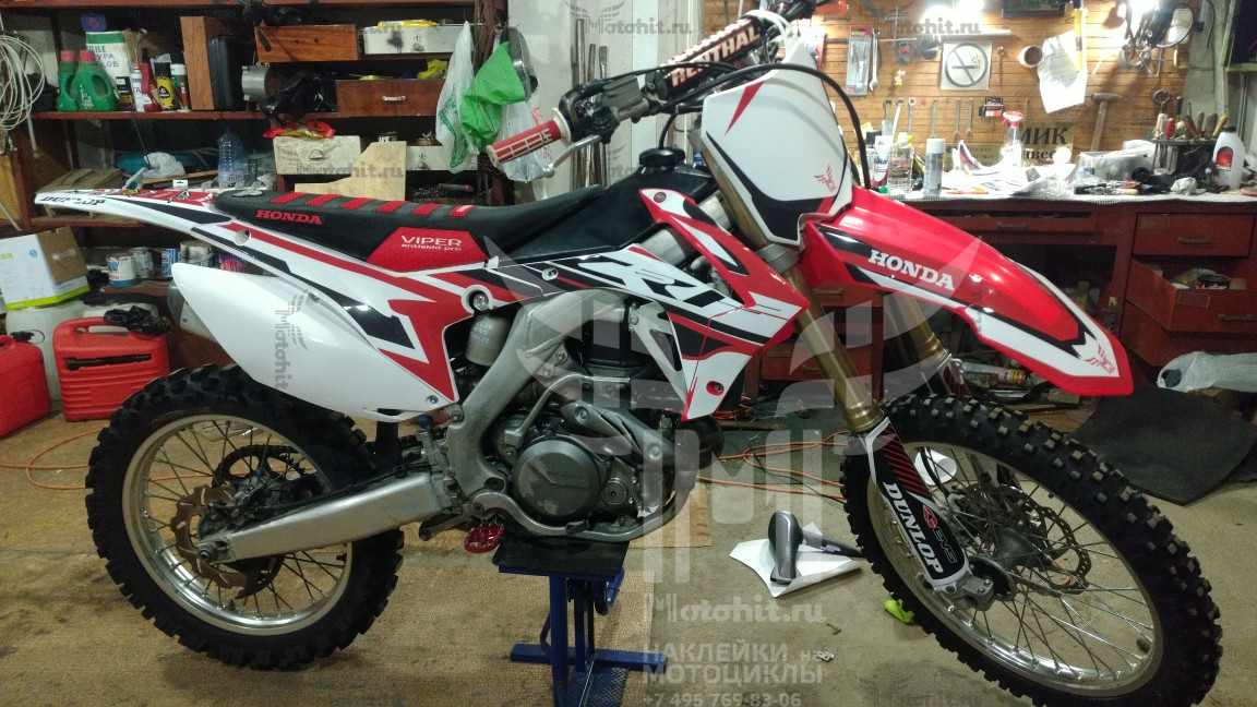 Decals for HONDA CRF-250 2014-2017 CRF-450 2013-2016-OEM - Image 2