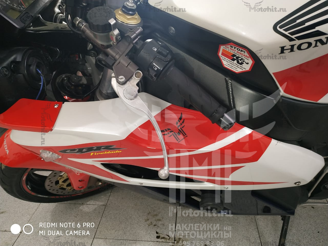 Decals for Honda CBR-1000-RR 2004-2005 MORE-RED-HRC - Image 4