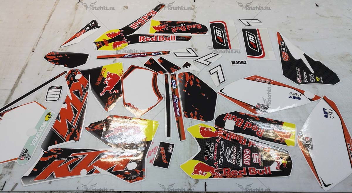 Decals for KTM EXC-125 2004-2007 - Image 2