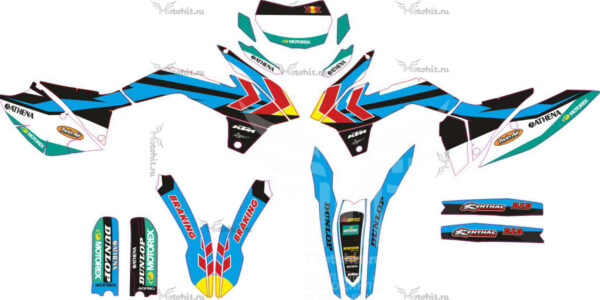 Decals for BSE J5 UP-black-blue