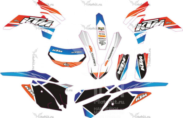 Decals for Kayo K1-aka-KTM-6-Days