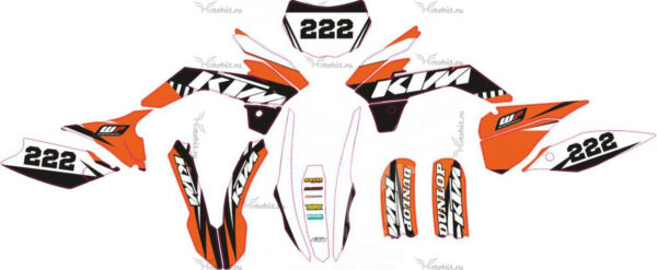 Decals for kayo-K1-aka-KTM