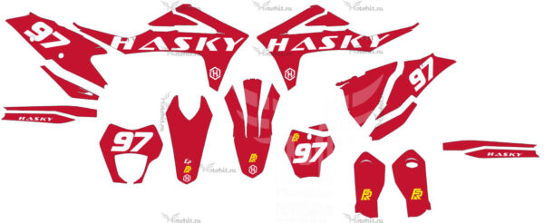 Decals for Hasky-F7 (GAS GAS)