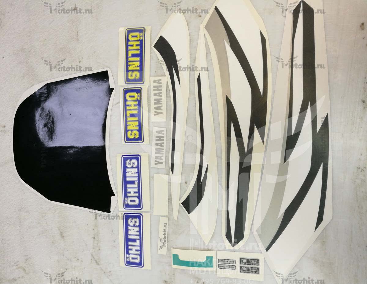 Decals for Yamaha XJR-1300 2003 - black - Image 2