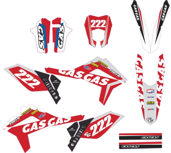 Decals for GAS-GAS ENDURO-ALL-MODELS 2012-2013-2
