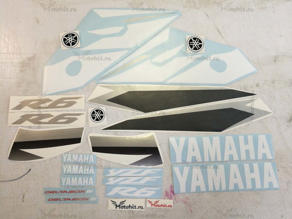 Decals for Yamaha YZF-R6 2003 2 - Image 2