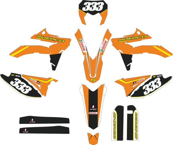 Decals for SHERCO 300-2012-2