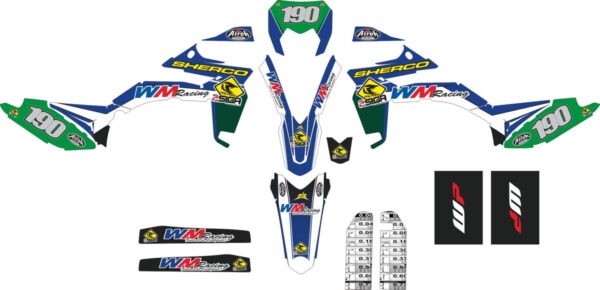 Decals for SHERCO DARDANIO-2012-2016