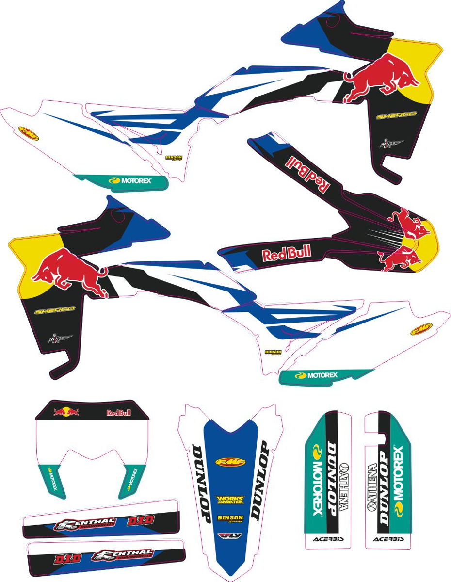 Decals for SHERCO SE-250-300-2013