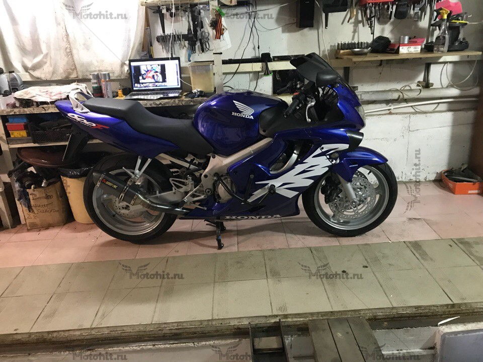 Decals for Honda CBR-600-F4 1999-2000 WHITE-TXT - Image 2