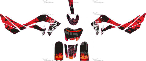 Decals for KAYO GP1-MX YX-125