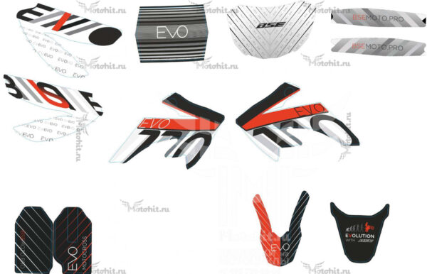 Decals for bse-EVO-2021 Evolution