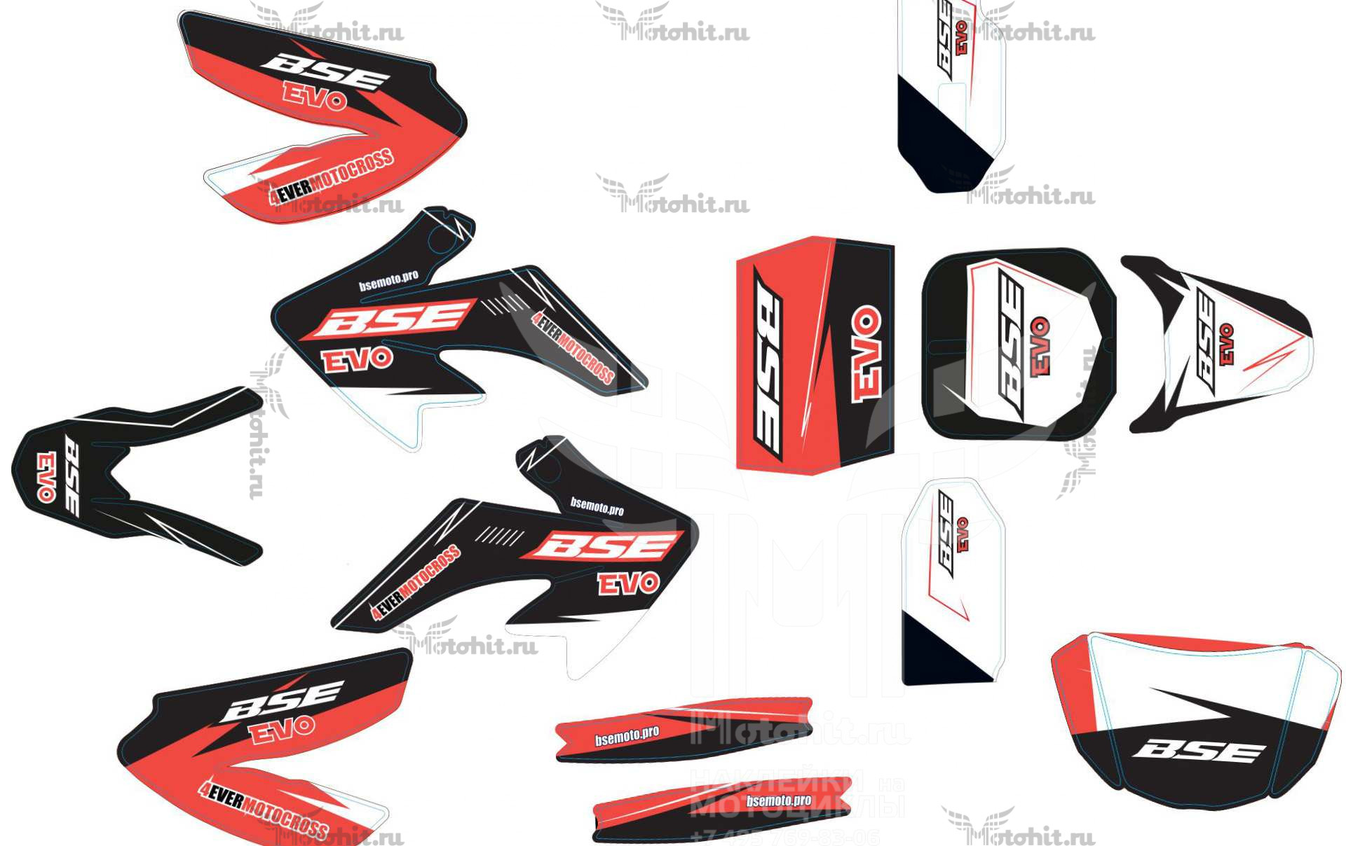 Decals for bse-EVO-2021 M2