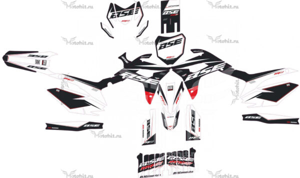 Decals for BSE M2-2020-FORCE-WHITE