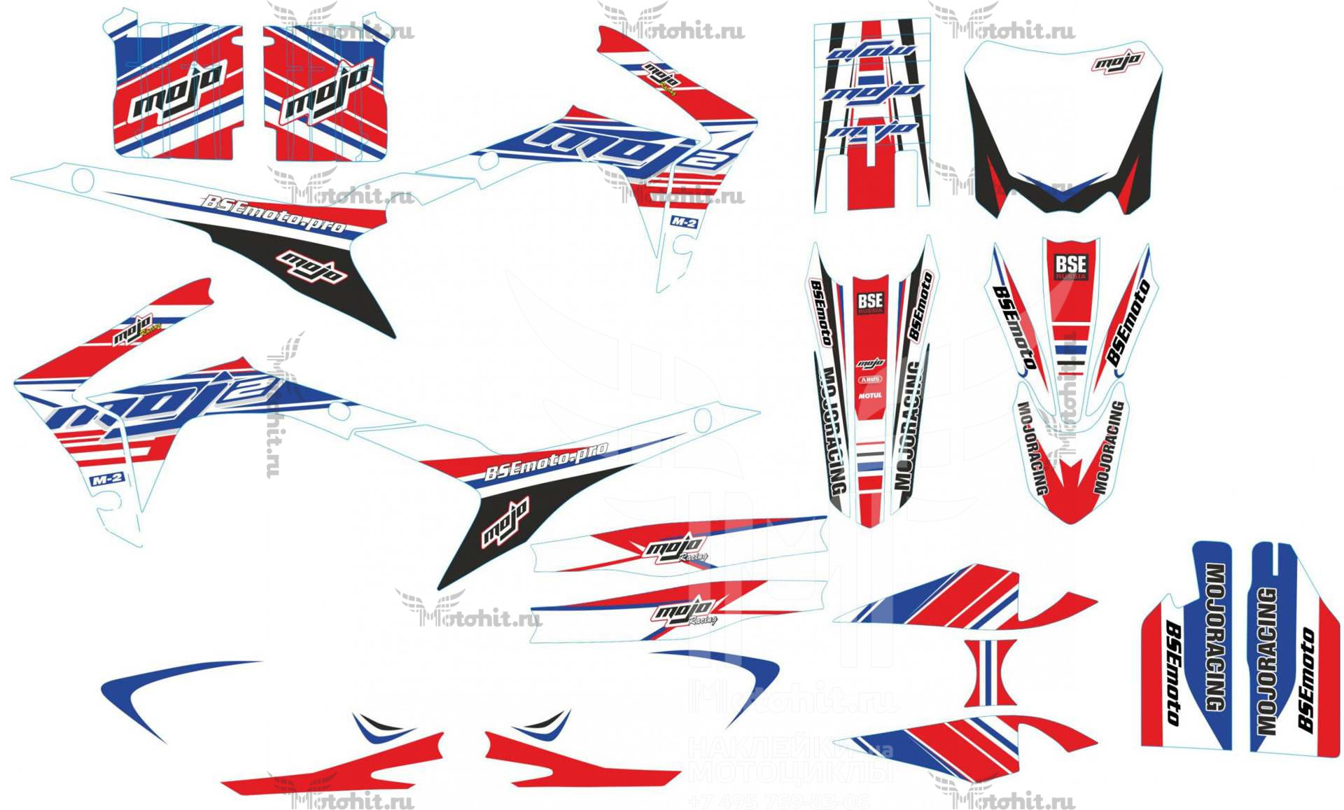 Decals for BSE-M2-2018