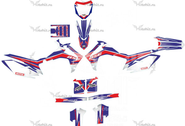 Decals for BSE-M8-2020-FACTORY-BLUE