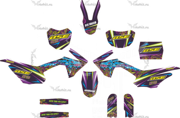 Decals for BSE-MX-125 dragon