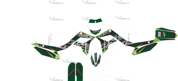 Decals for BSE-PH 125-150-2020 GREEN
