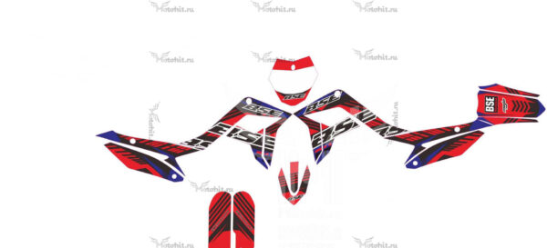 Decals for BSE-PH 125-150-2020 RED