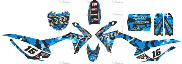 Decals for BSE-PH10 STUNT 125CC 2018 BLUE