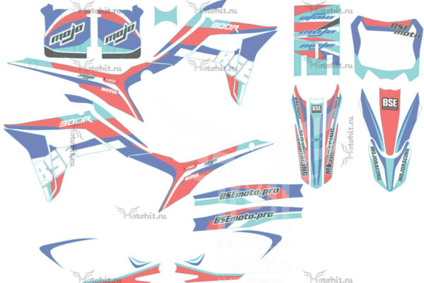 Decals for BSE-RTC-300R-2018