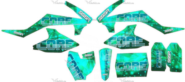 Decals for SSSR CORE-2018 GREEN