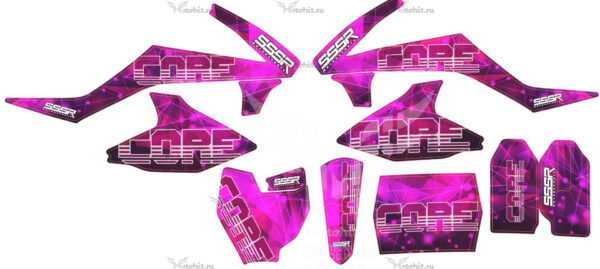 Decals for SSSR CORE-2018 PURPLE