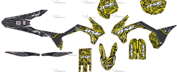 Decals for BSE Z1-2020-YELLOW