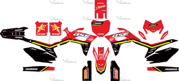 Decals for BSE-Z8 Rapid Red