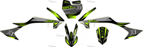 Decals for BRZ Х1 2018-2020