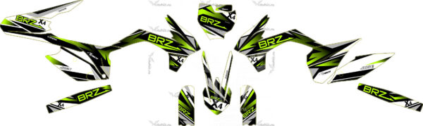 Decals for BRZ Х4 2018-2020