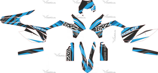 Decals for BRZ Х6 STIL 2021