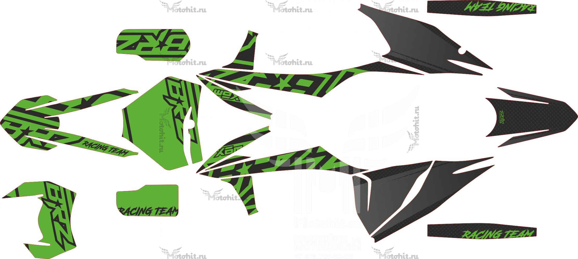 Decals for BRZ X6m 2021-2022