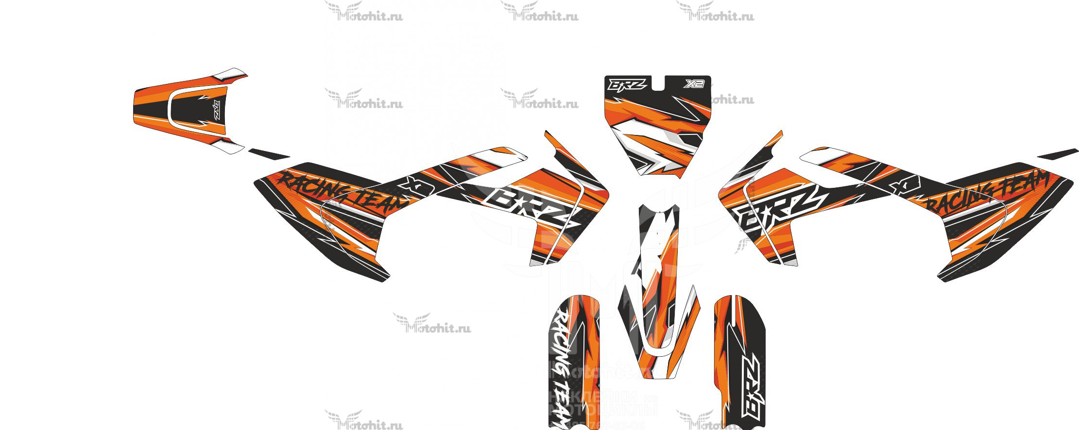 Decals for BRZ-X2 2021