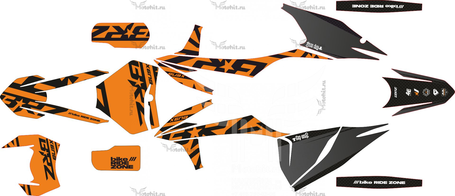 Decals for BRZ X6nb 2023