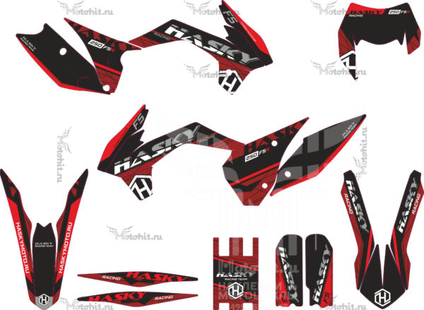 Decals for Hasky F5 2023 Factory
