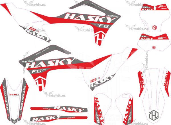 Decals for Hasky F6 LITE 2023 Factory