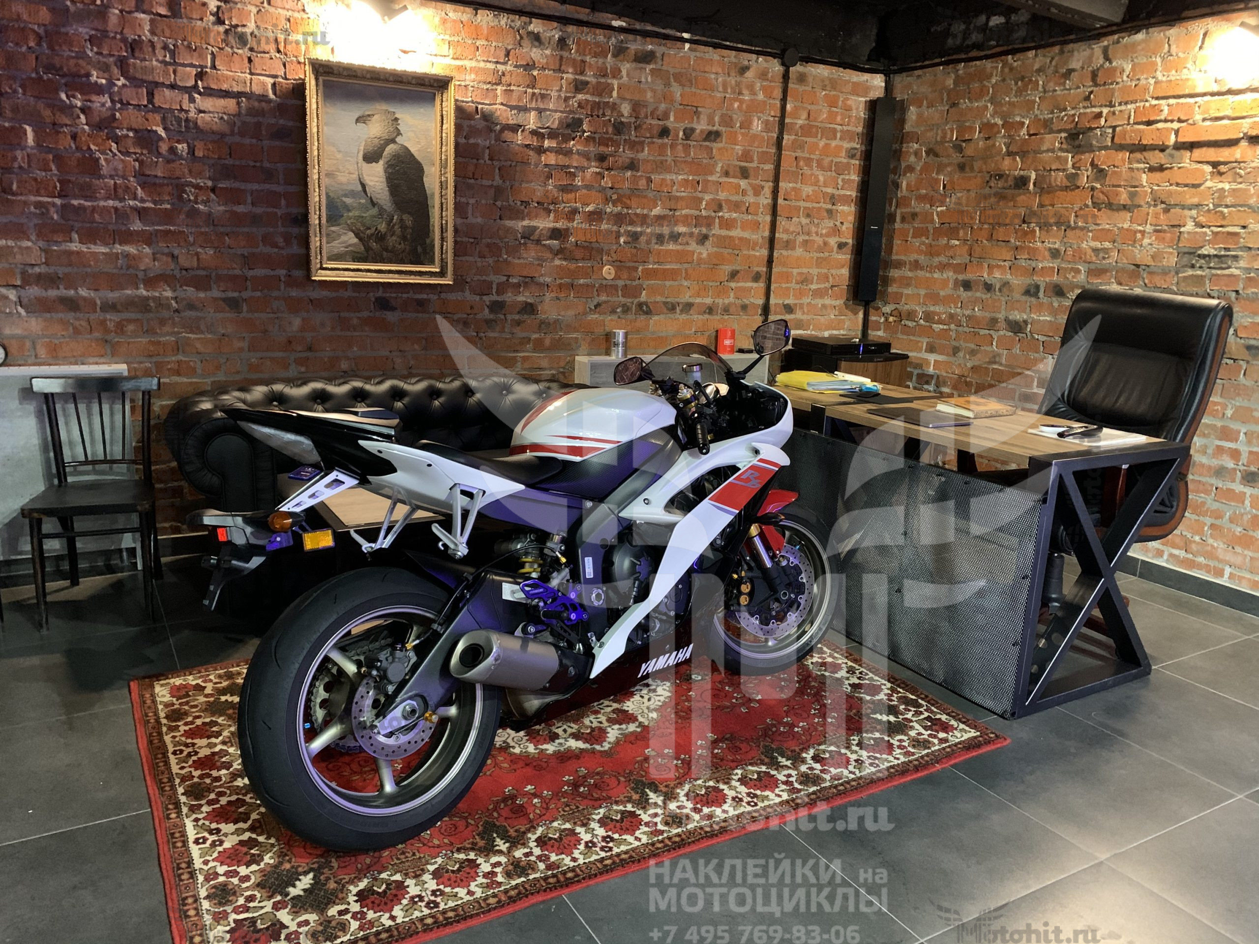 Decals for Yamaha YZF-R6 2008-2009 RED - Image 2