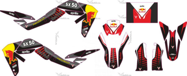 Decals for APRILIA SX-50