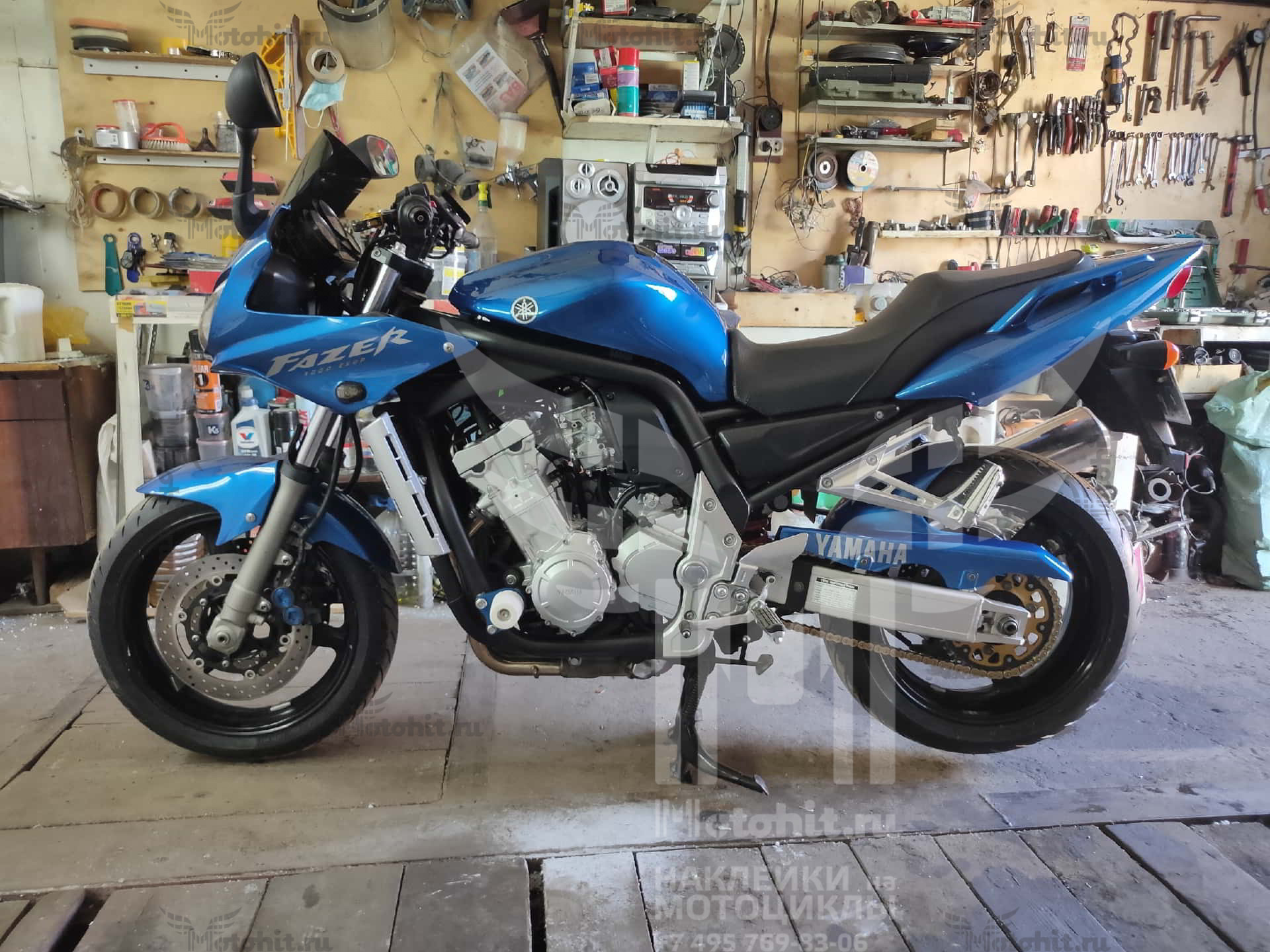 Decals for Yamaha FZS-1000 2001-2005 FAZER+CAMERTONS - Image 2